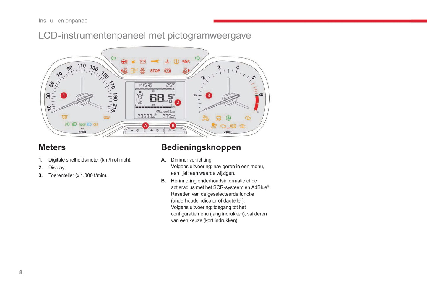 2017-2019 Citroën C3 Owner's Manual | Dutch