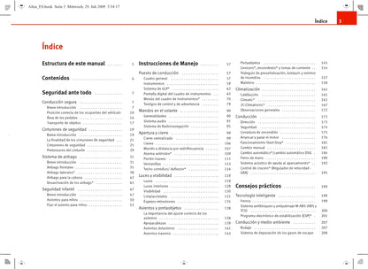 Seat Media System 2.0 Manual de Instrucciones 2004 - 2009