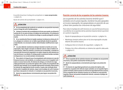 Seat Media System 2.0 Manual de Instrucciones 2004 - 2009