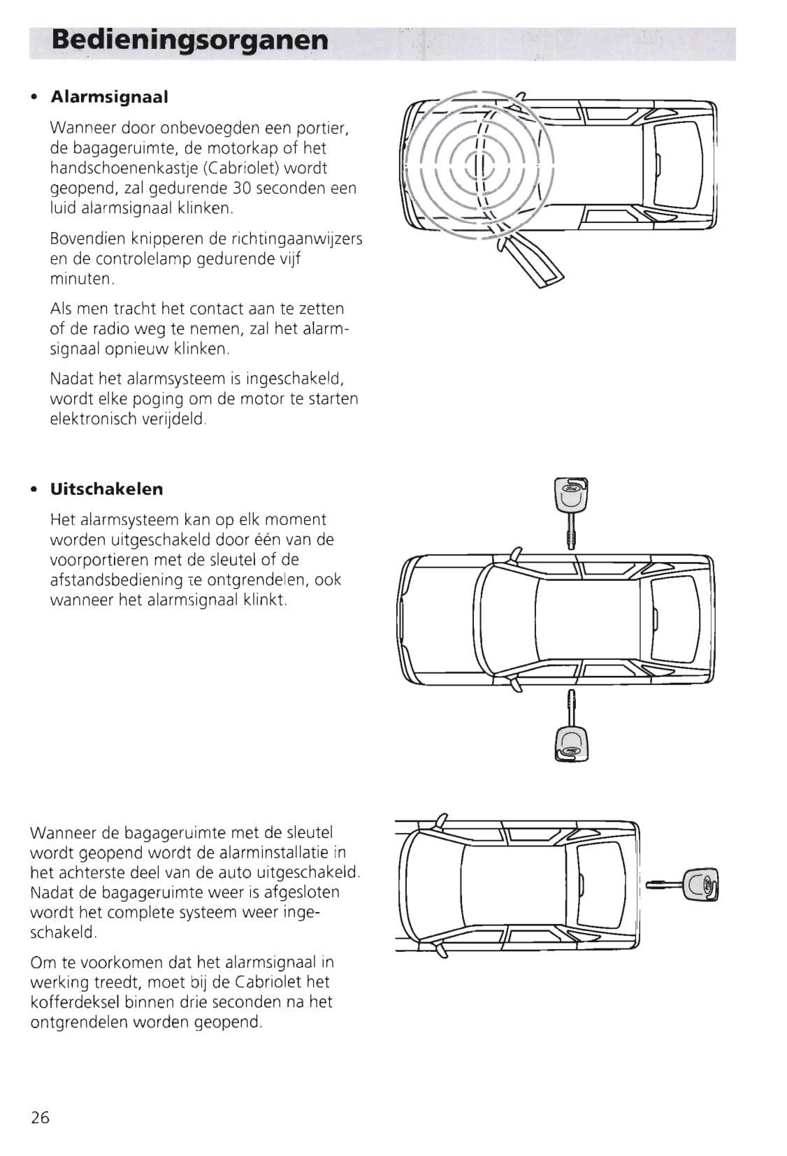 1995-2000 Ford Escort Gebruikershandleiding | Nederlands