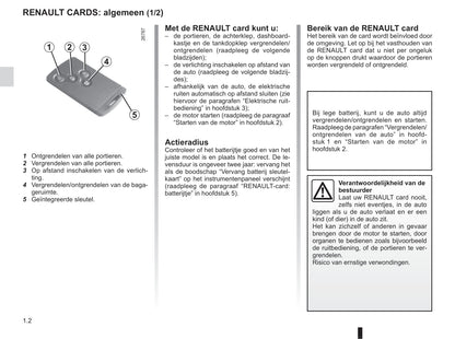 2015-2016 Renault Mégane Coupé Cabriolet/Mégane CC Owner's Manual | Dutch