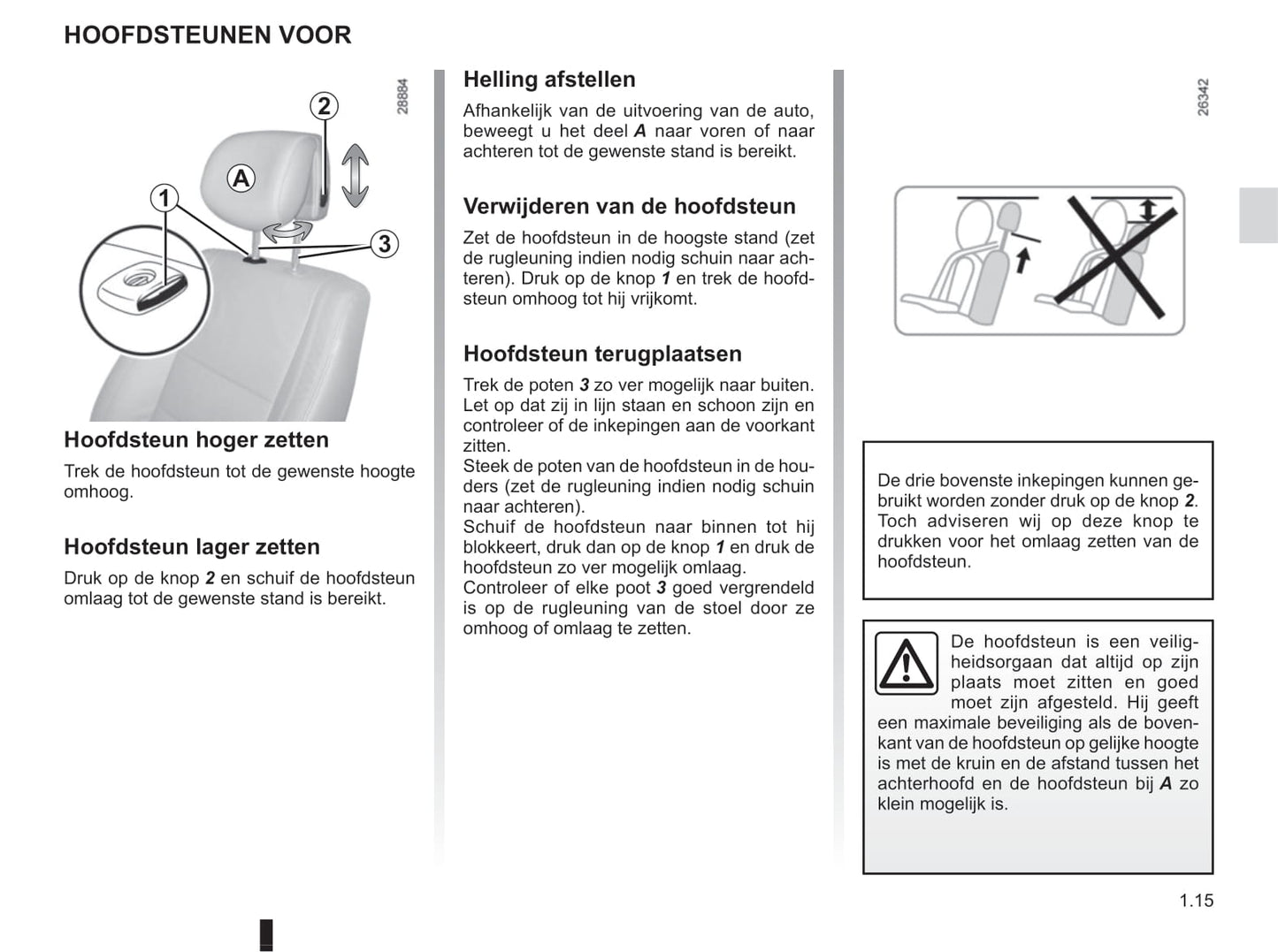 2015-2016 Renault Mégane Coupé Cabriolet/Mégane CC Owner's Manual | Dutch