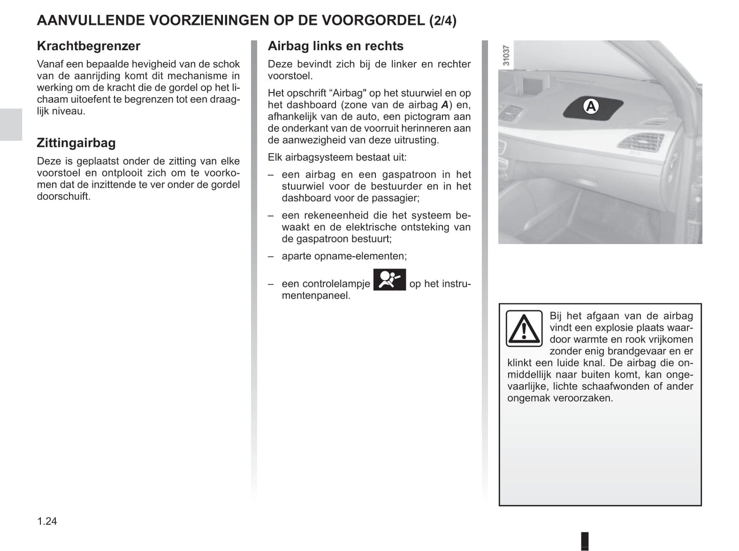 2015-2016 Renault Mégane Coupé Cabriolet/Mégane CC Owner's Manual | Dutch