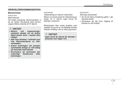 2009-2010 Kia Soul Owner's Manual | Swedish