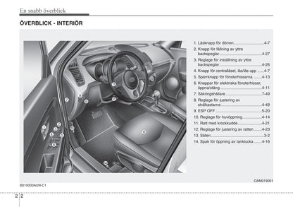 2009-2010 Kia Soul Owner's Manual | Swedish