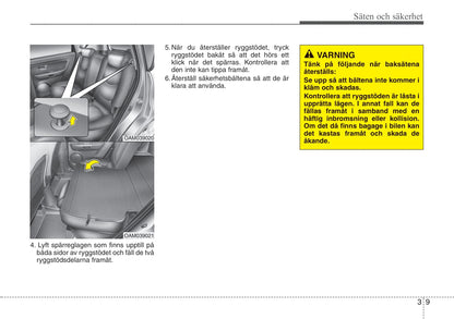 2009-2010 Kia Soul Owner's Manual | Swedish