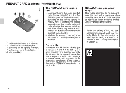 2015-2016 Renault Mégane Owner's Manual | English