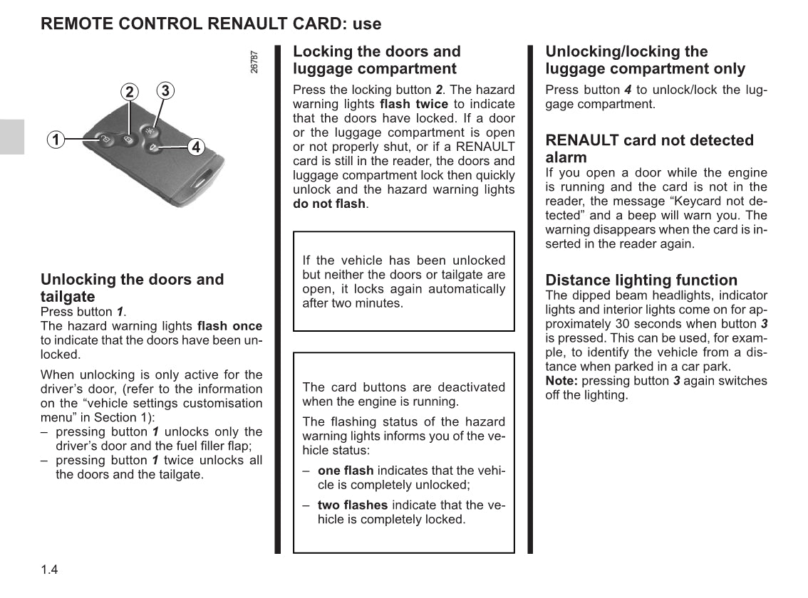 2015-2016 Renault Mégane Owner's Manual | English