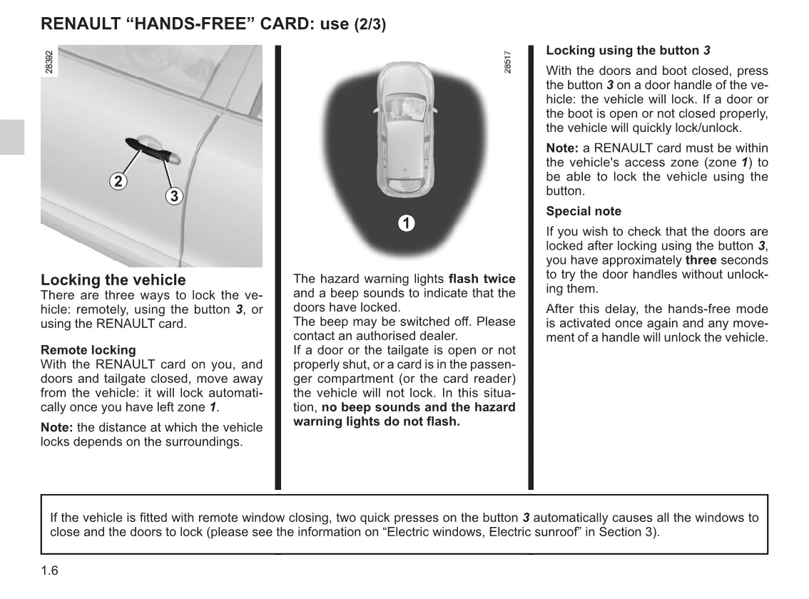 2015-2016 Renault Mégane Owner's Manual | English