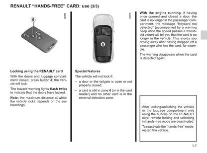 2015-2016 Renault Mégane Owner's Manual | English