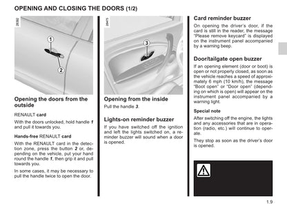 2015-2016 Renault Mégane Owner's Manual | English