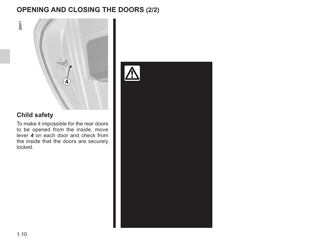 2015-2016 Renault Mégane Owner's Manual | English