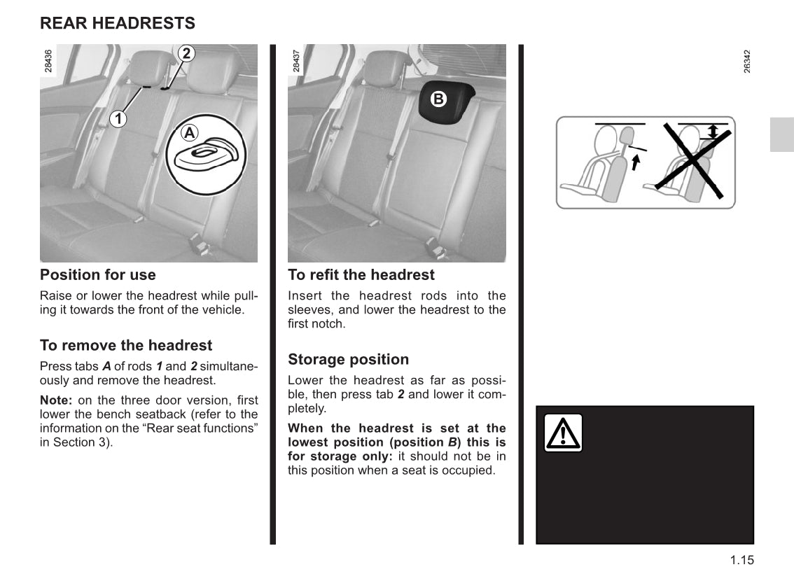 2015-2016 Renault Mégane Owner's Manual | English