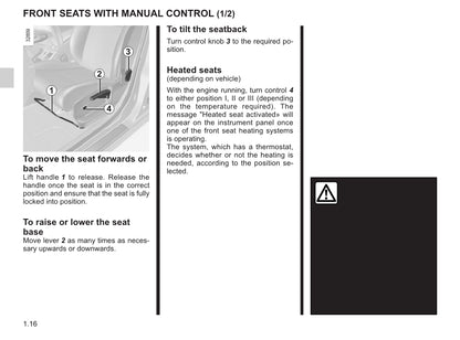 2015-2016 Renault Mégane Owner's Manual | English