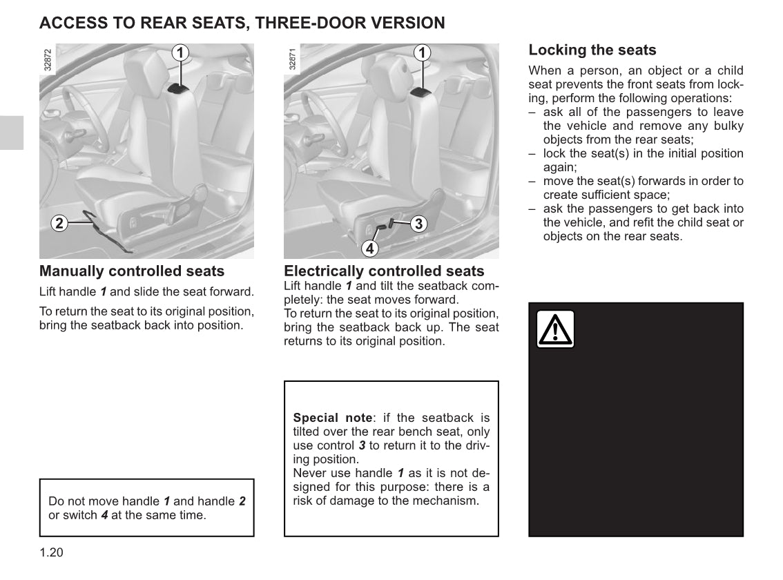 2015-2016 Renault Mégane Owner's Manual | English