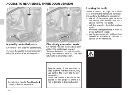 2015-2016 Renault Mégane Owner's Manual | English