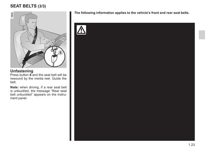 2015-2016 Renault Mégane Owner's Manual | English