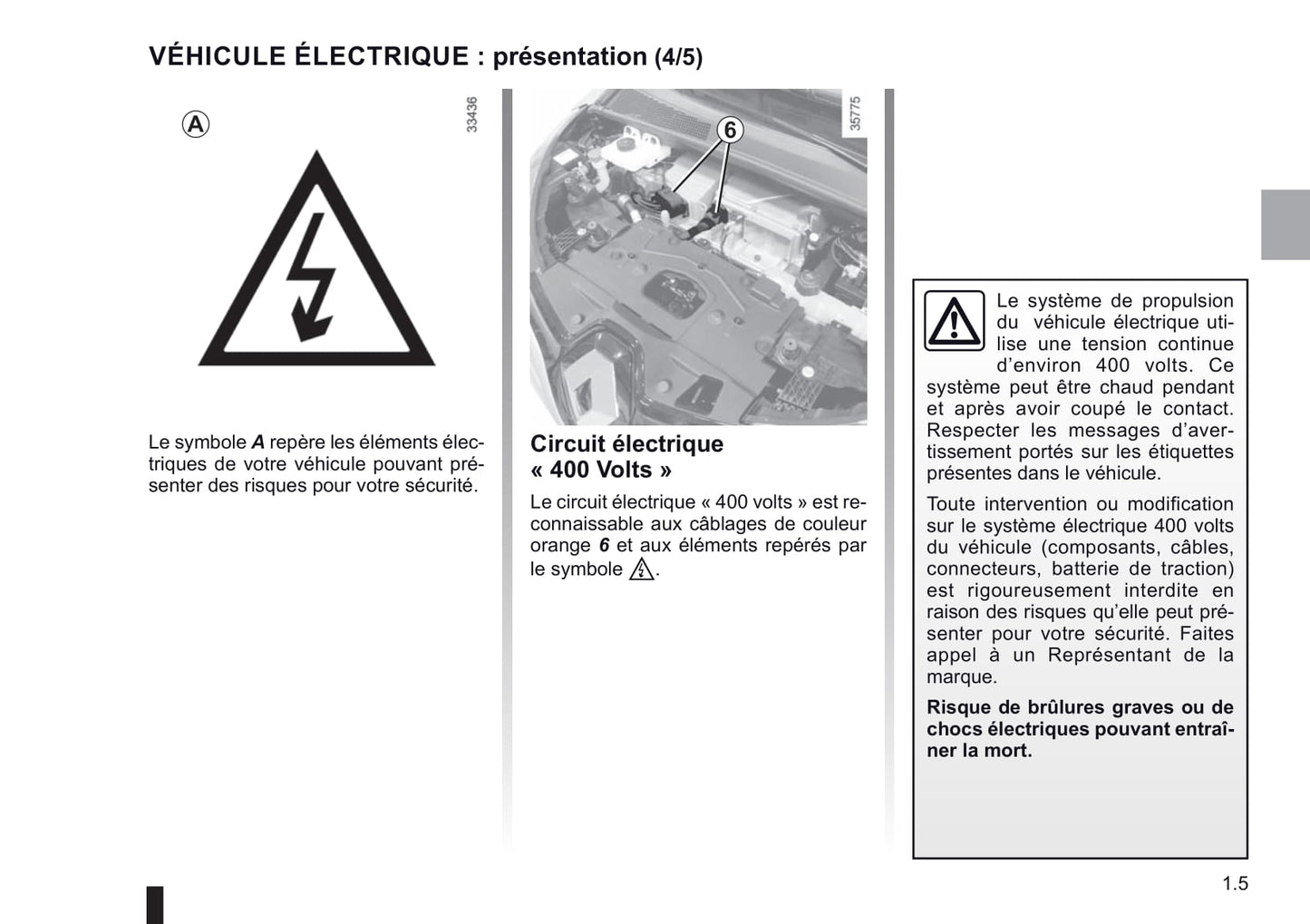 2018-2019 Renault Zoe Owner's Manual | French