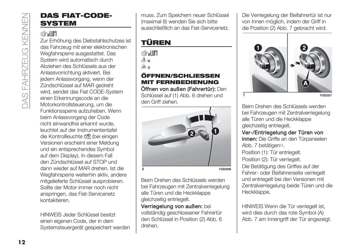 2020-2021 Fiat 500/500C Hybrid Gebruikershandleiding | Duits