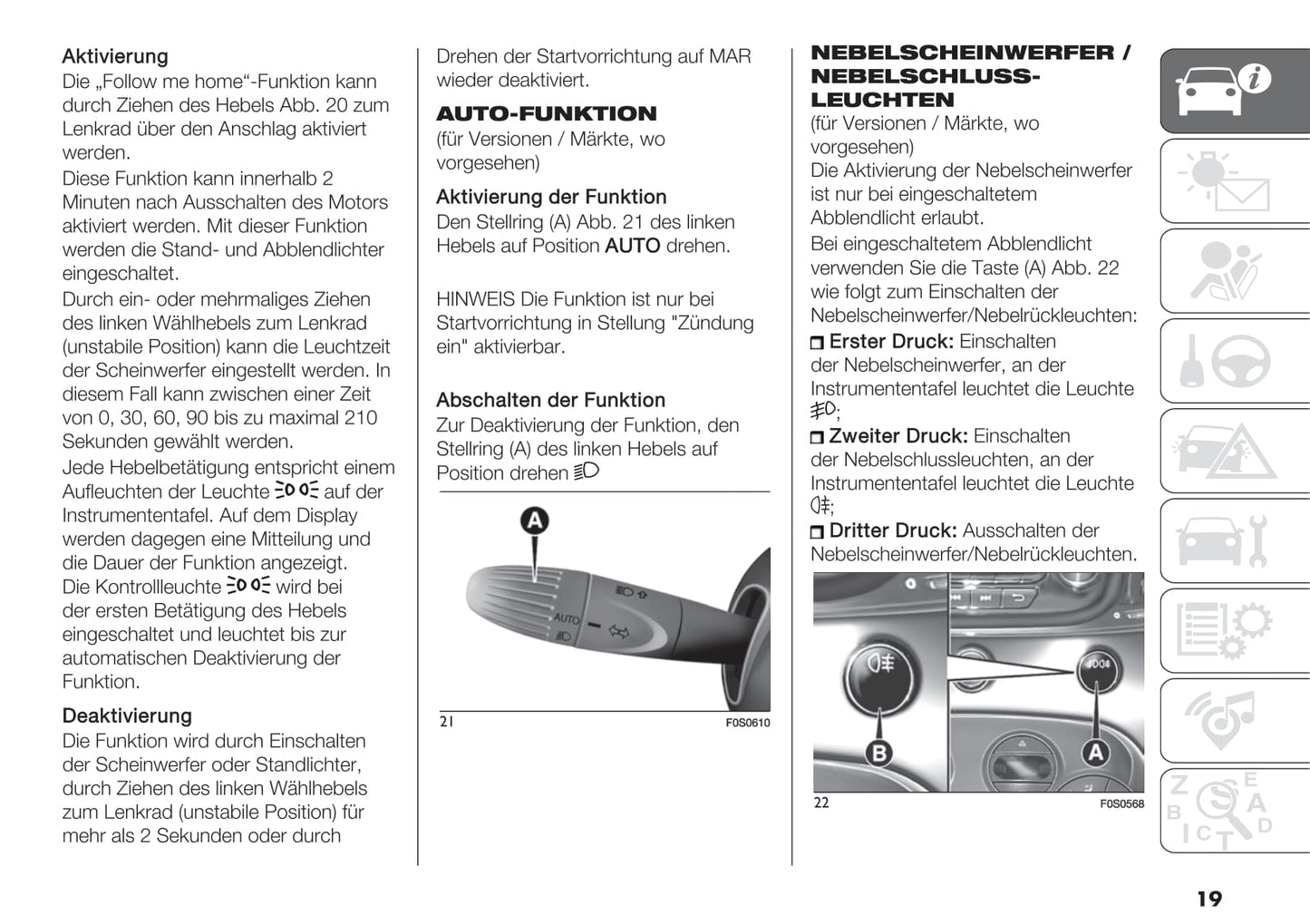 2020-2021 Fiat 500/500C Hybrid Gebruikershandleiding | Duits