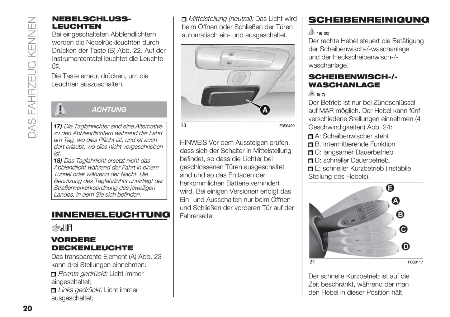 2020-2021 Fiat 500/500C Hybrid Gebruikershandleiding | Duits