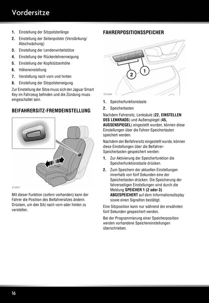 2011-2012 Jaguar XJ Owner's Manual | German