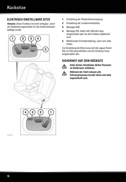 2011-2012 Jaguar XJ Owner's Manual | German