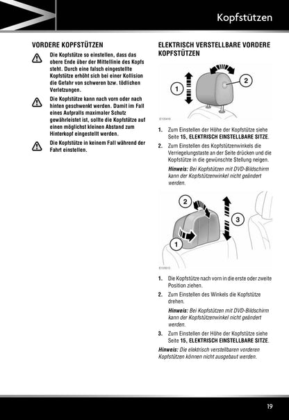 2011-2012 Jaguar XJ Owner's Manual | German