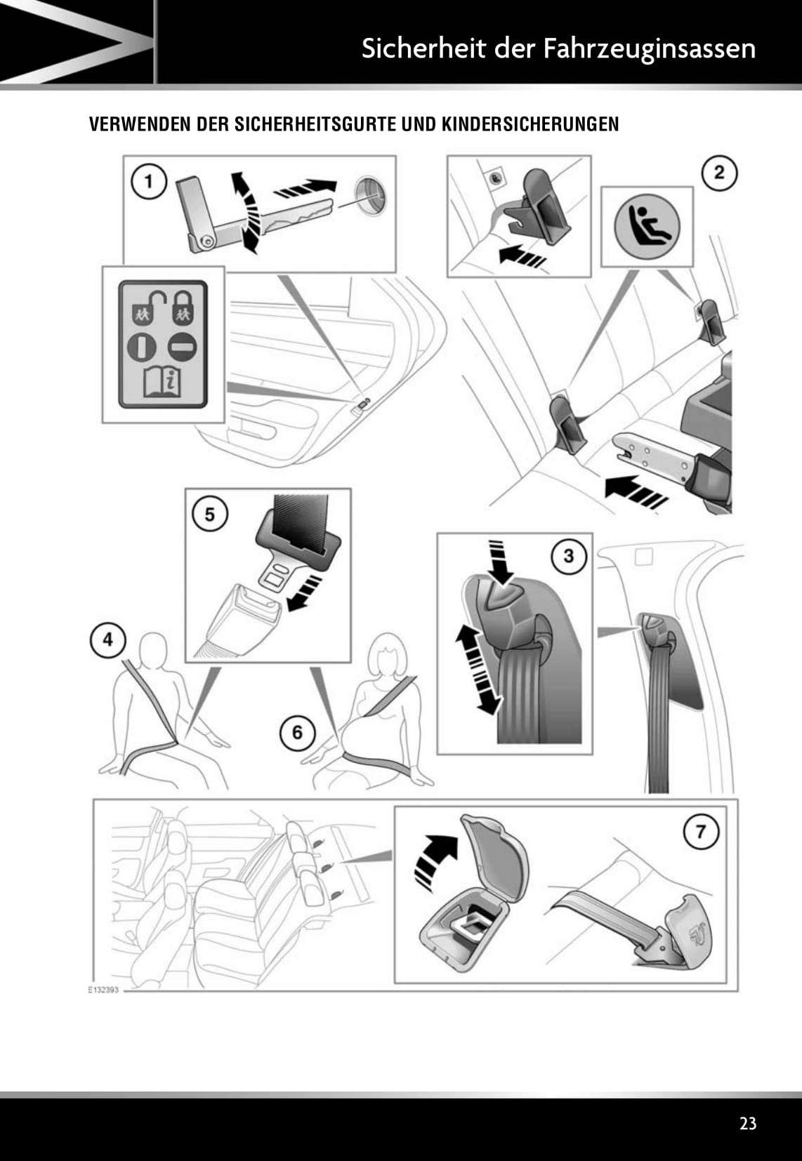 2011-2012 Jaguar XJ Owner's Manual | German