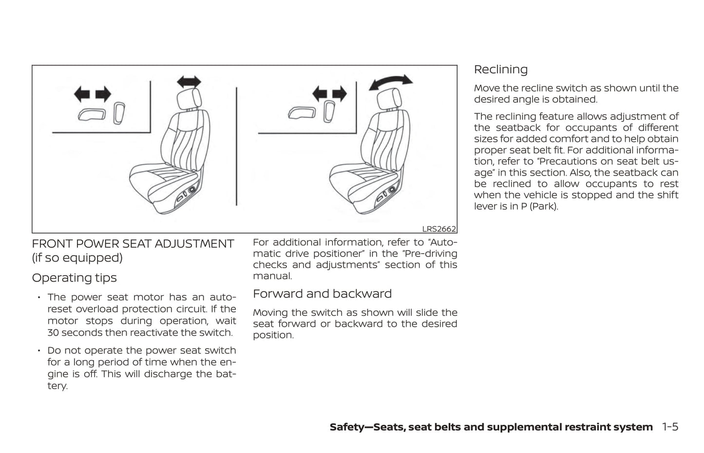 2019 Nissan Pathfinder Owner's Manual | English