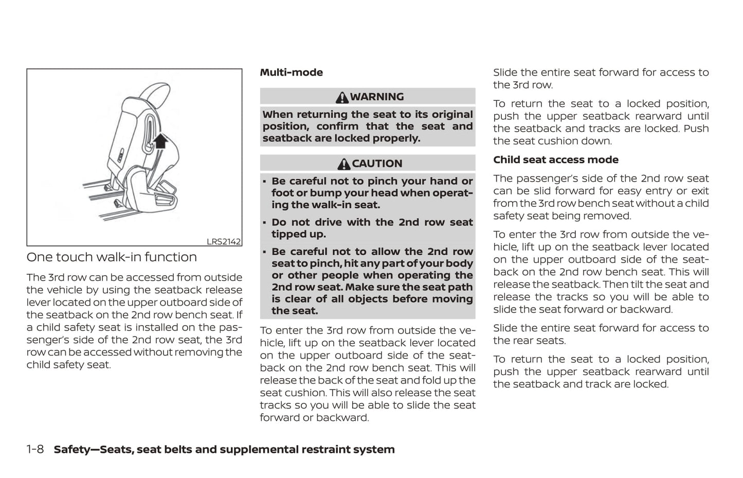 2019 Nissan Pathfinder Owner's Manual | English