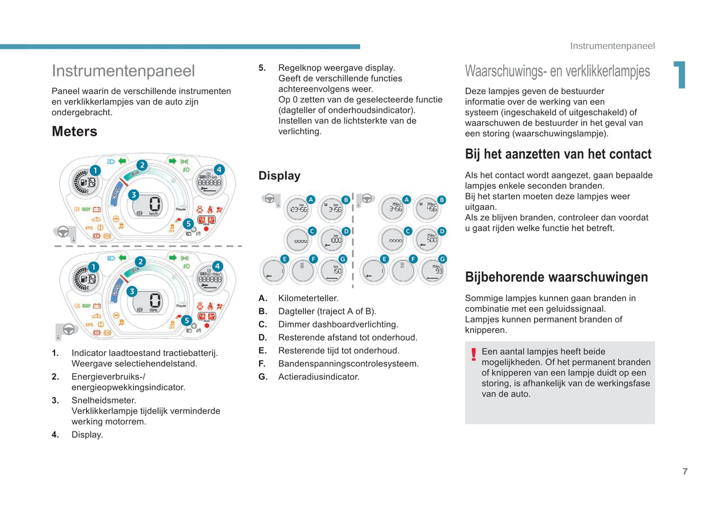 2017-2020 Peugeot Ion Gebruikershandleiding | Nederlands