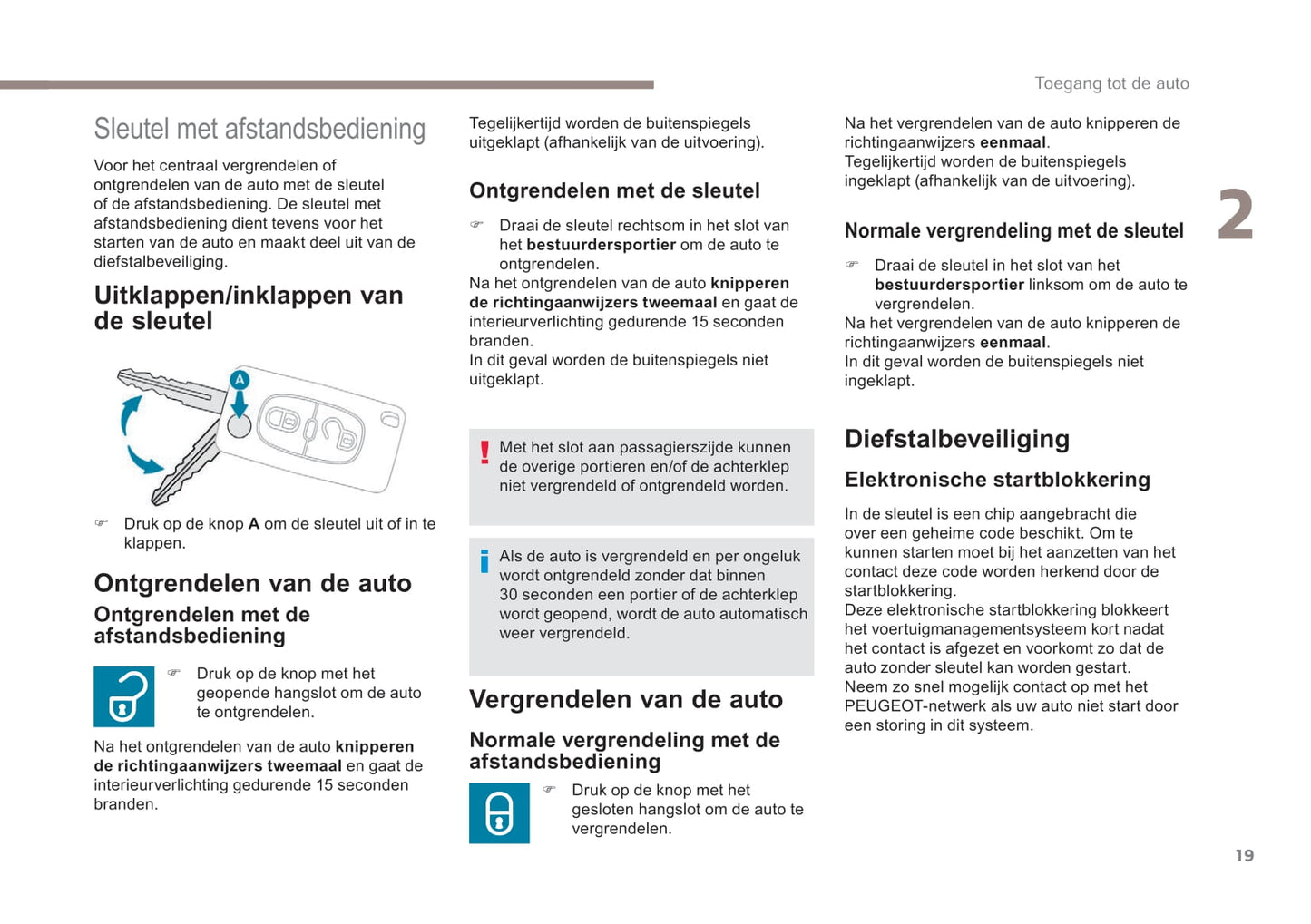 2017-2020 Peugeot Ion Gebruikershandleiding | Nederlands