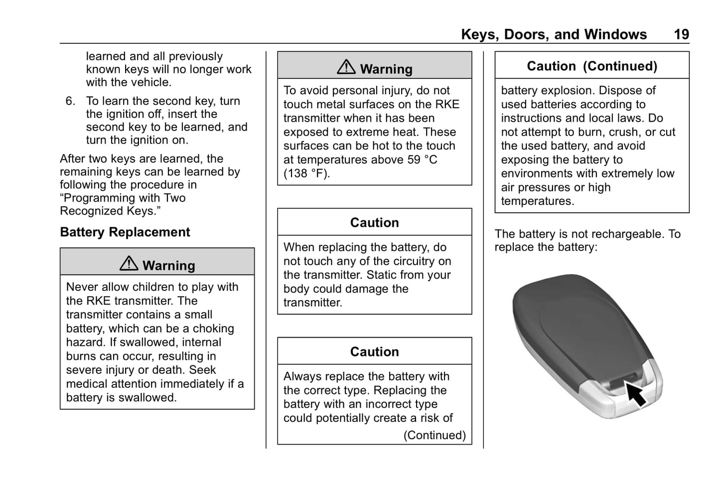 2020 Chevrolet Trax Owner's Manual | English