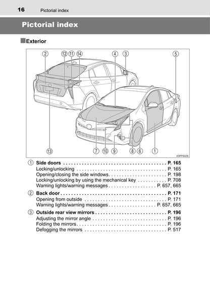 2016 Toyota Prius Owner's Manual | English