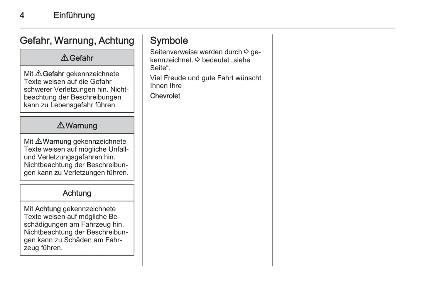 2013-2014 Chevrolet Cruze Owner's Manual | German