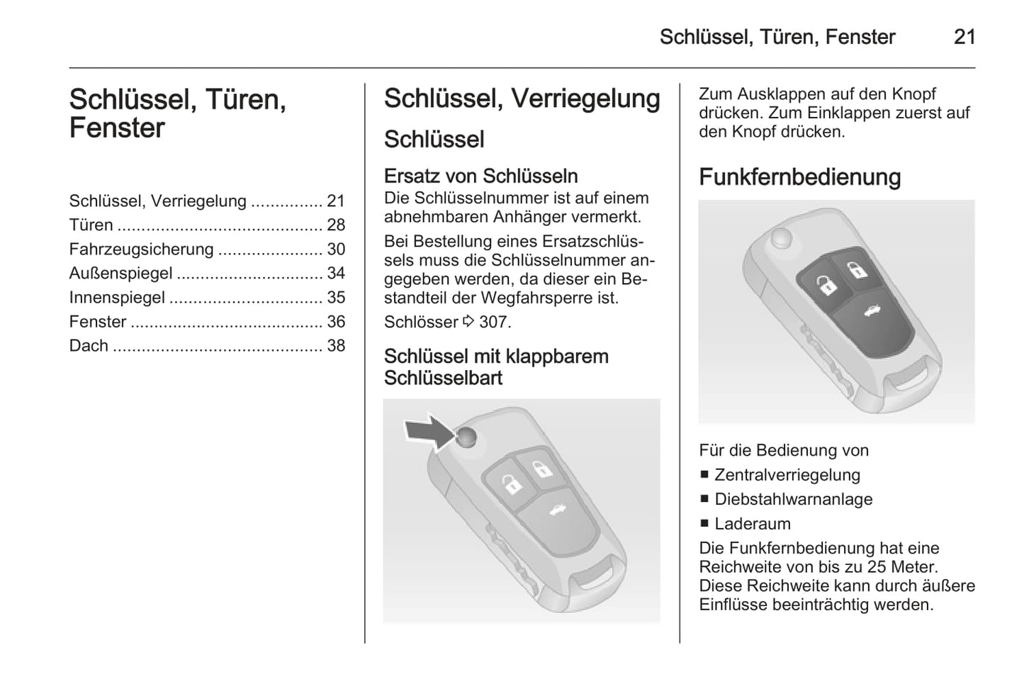 2013-2014 Chevrolet Cruze Owner's Manual | German