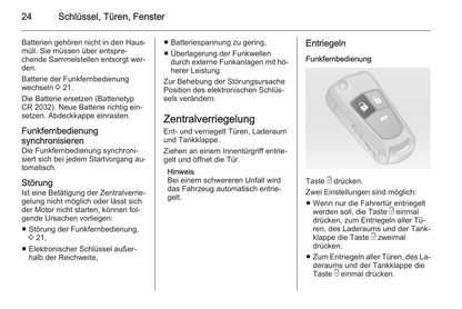 2013-2014 Chevrolet Cruze Owner's Manual | German