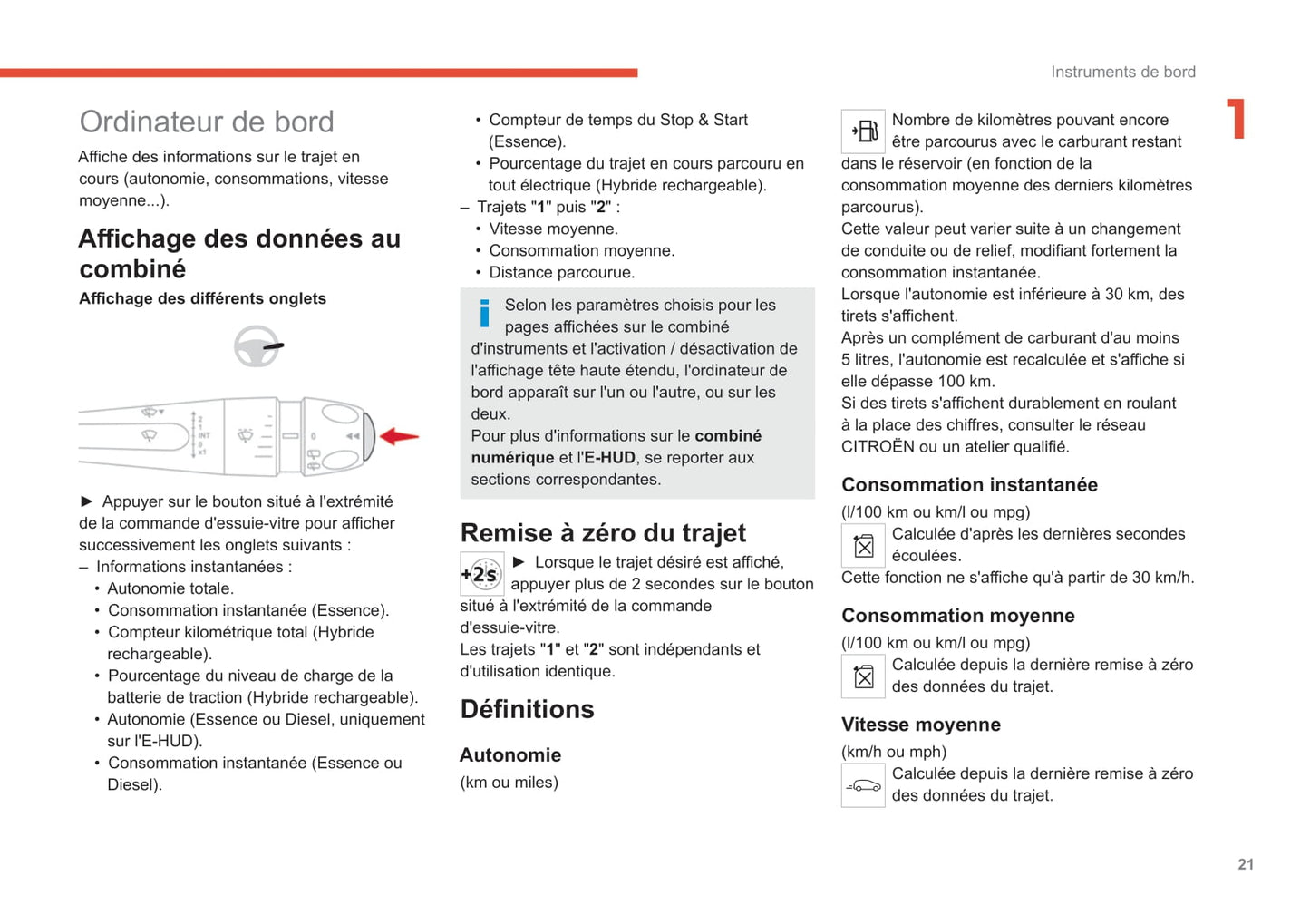 2021-2023 Citroën C5 X Manuel du propriétaire | Français