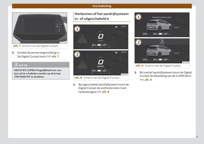 2022 Cupra Born Owner's Manual | Dutch