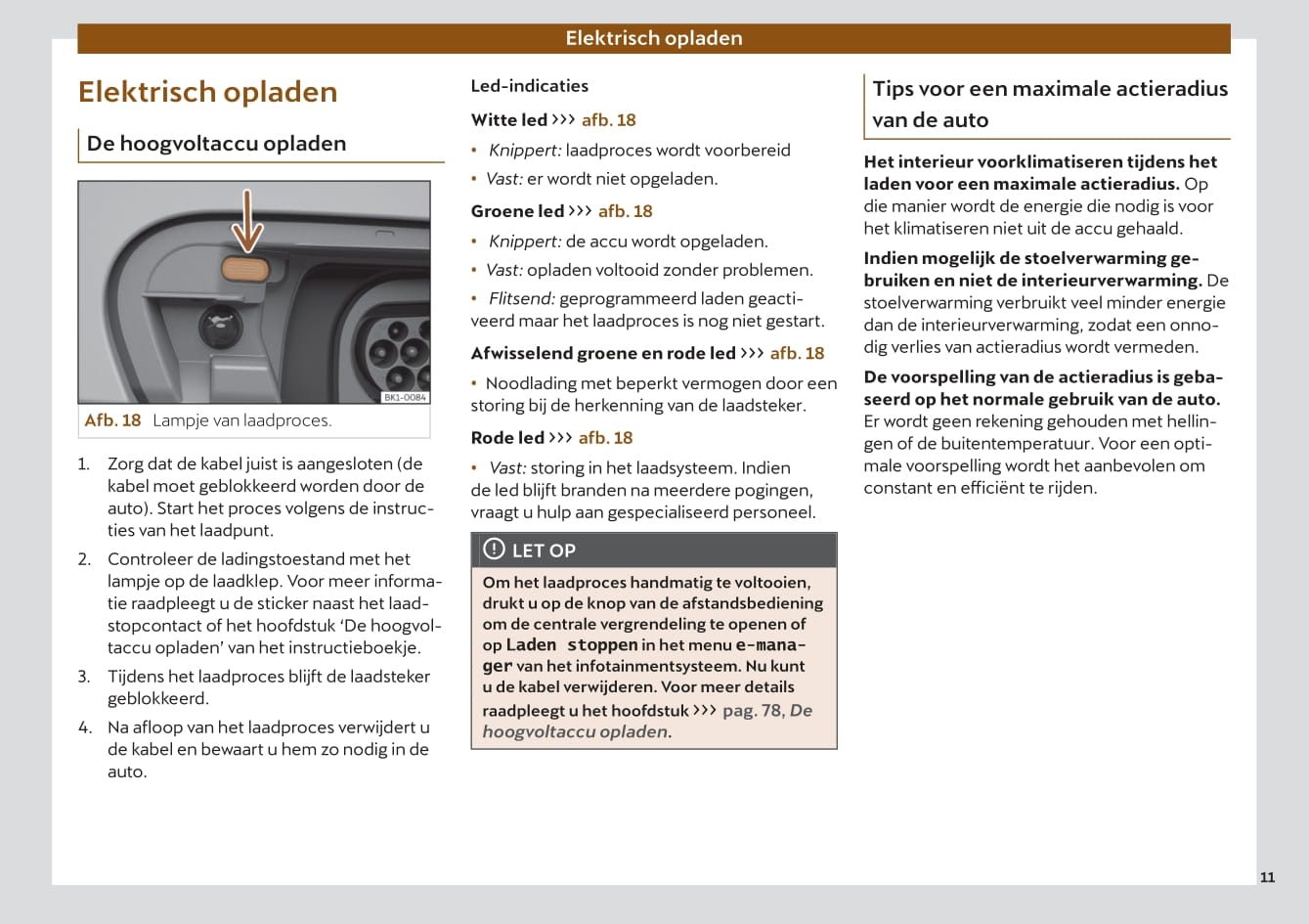 2022 Cupra Born Owner's Manual | Dutch