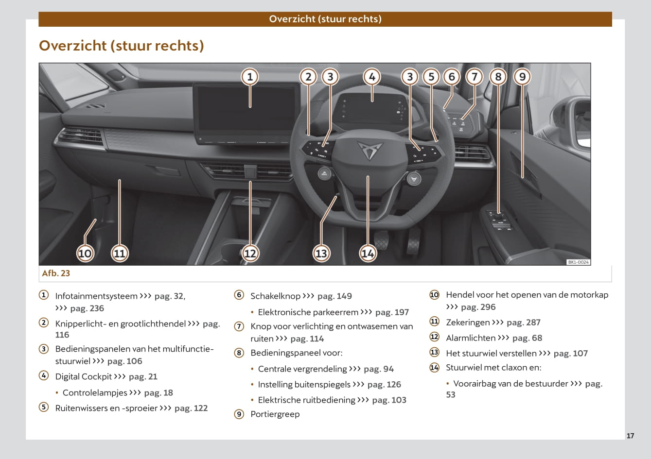 2022 Cupra Born Owner's Manual | Dutch