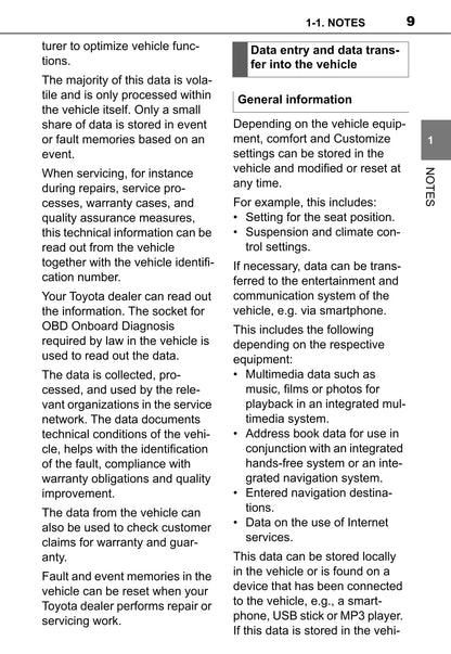 2021 Toyota Supra Owner's Manual | English