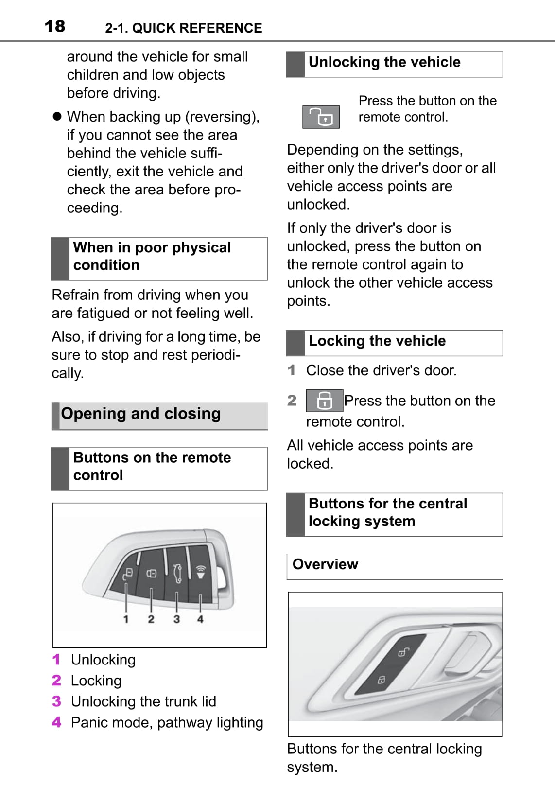 2021 Toyota Supra Owner's Manual | English