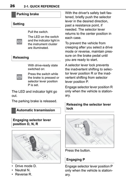 2021 Toyota Supra Owner's Manual | English