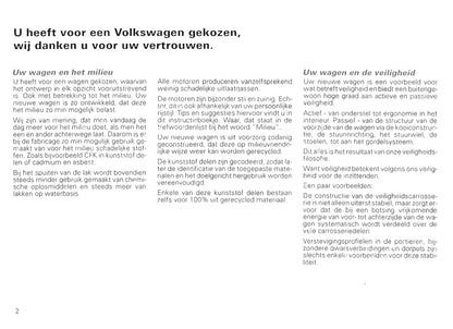 1994-1999 Volkswagen Polo/Variant Gebruikershandleiding | Nederlands