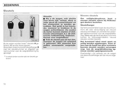 1994-1999 Volkswagen Polo/Variant Gebruikershandleiding | Nederlands