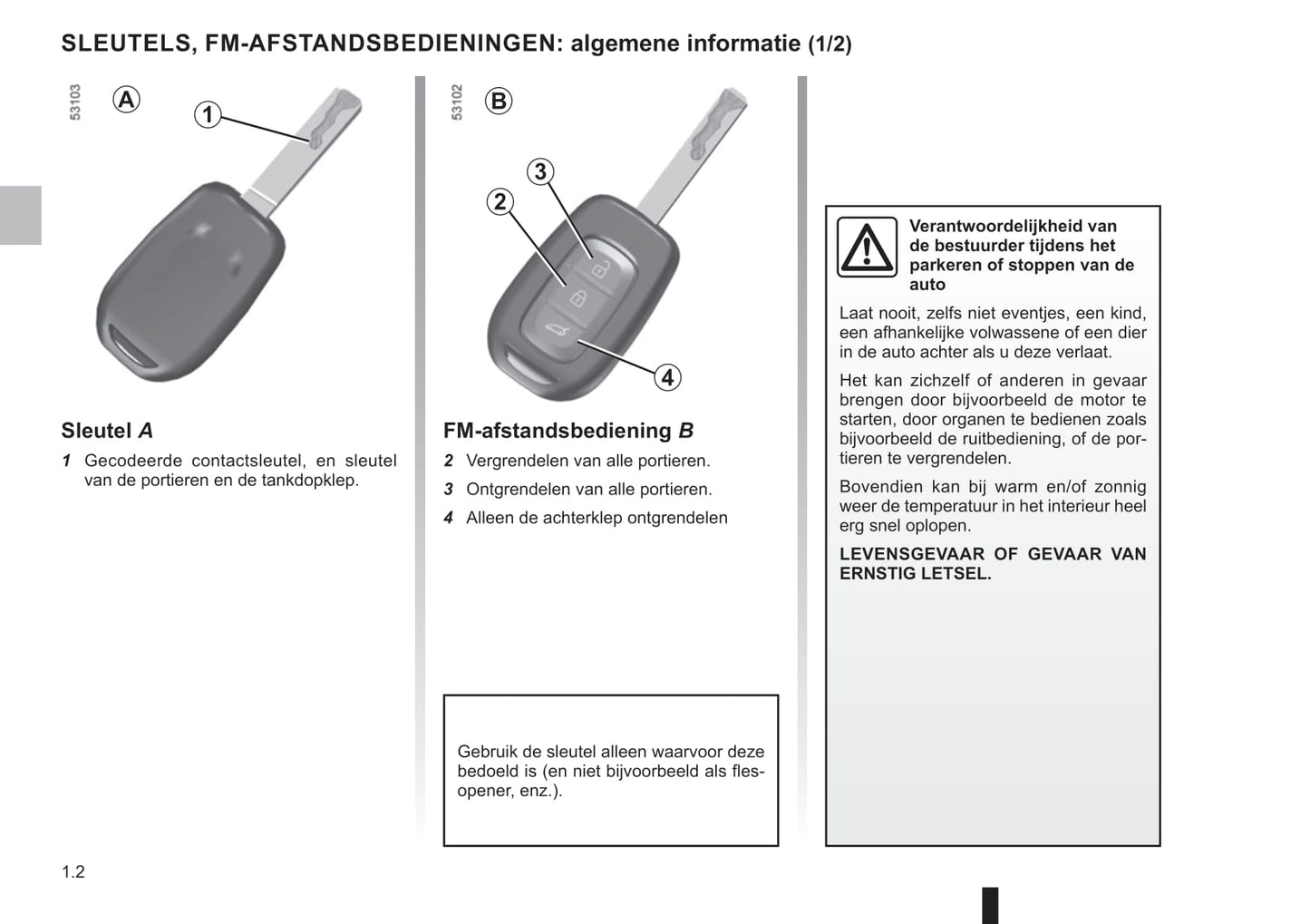 2021-2022 Dacia Sandero/Sandero Stepway Owner's Manual | Dutch