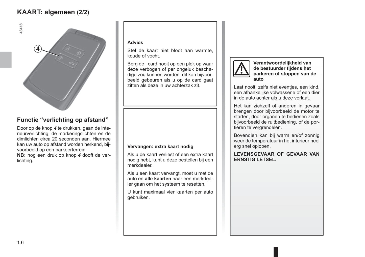 2021-2022 Dacia Sandero/Sandero Stepway Owner's Manual | Dutch