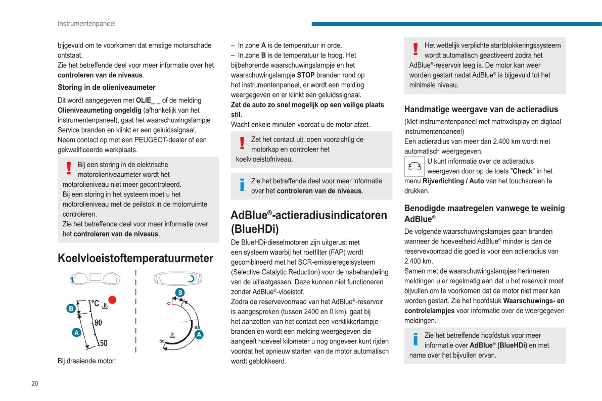 2020-2023 Peugeot 2008/e-2008 Owner's Manual | Dutch